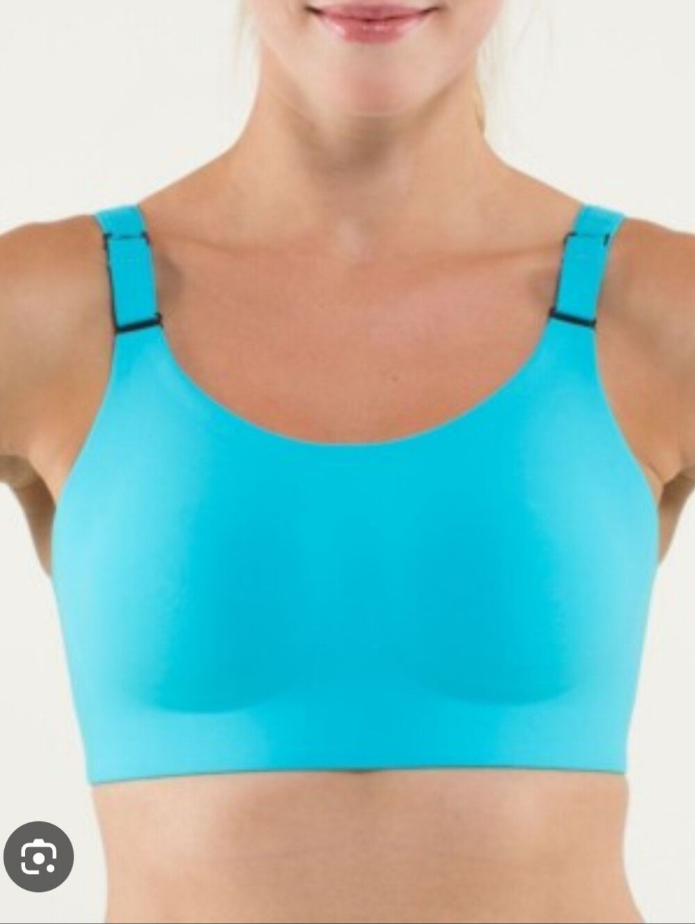 Lululemon Athletica Booby Bracer 34 DD Spry Blue